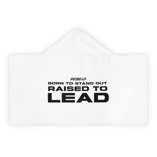 Raised to Lead Towel WHITE