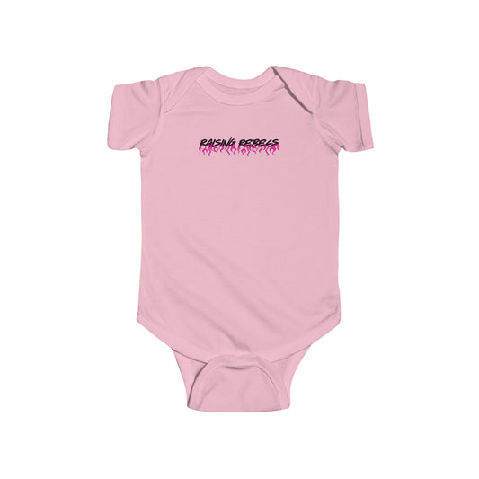 Flaming Rebels- Baby Onesie